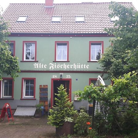Gasthof Alte Fischerhütte Altfriesack Exterior foto